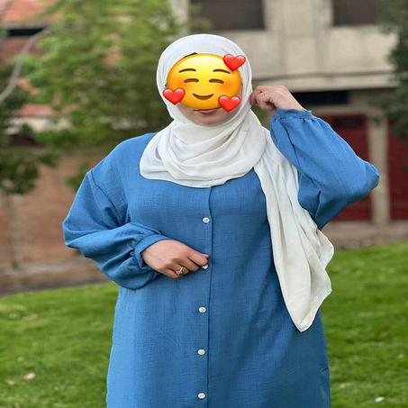 فستان كاجوال فسكوز قطن انيق جدا