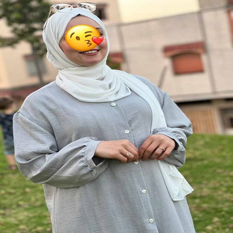 فستان كاجوال فسكوز قطن انيق جدا