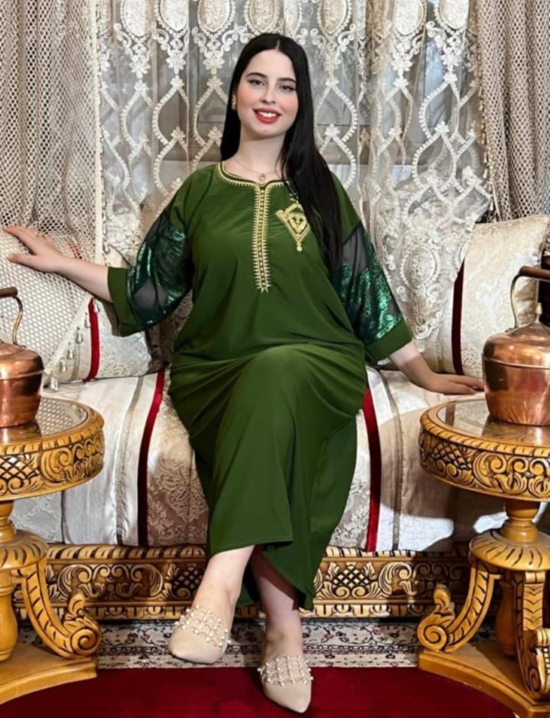قفطان بلدي بلمسة أمازيغية ( تزرزيت )