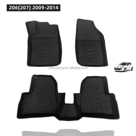 Tapis 9D Peugeot 206..206+
