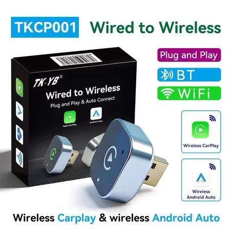 wireless carplay android auto🌟