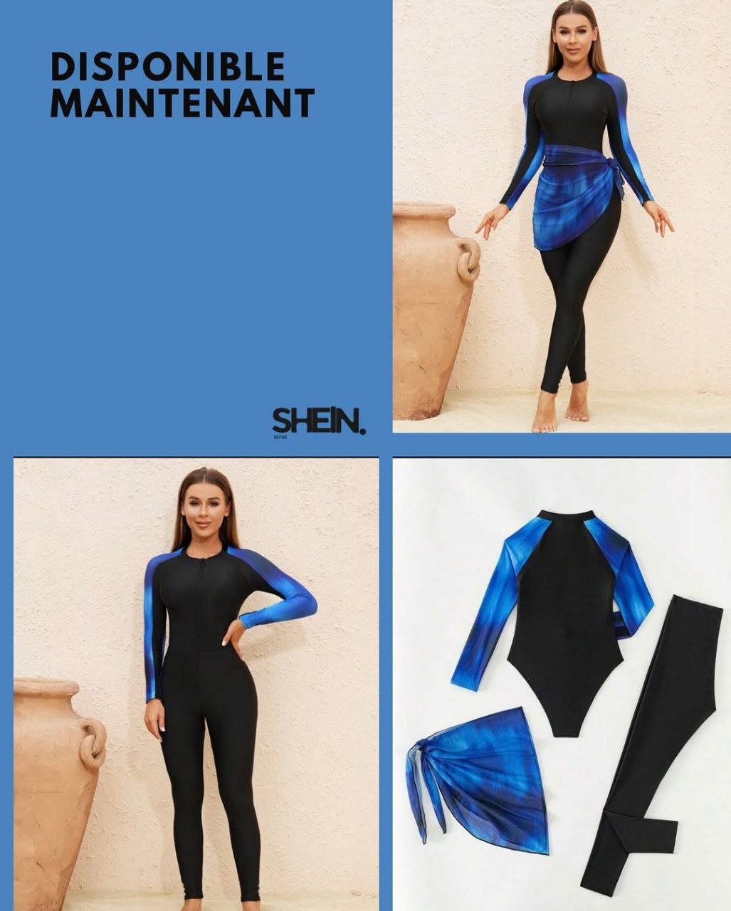 Burkini 4 pièces