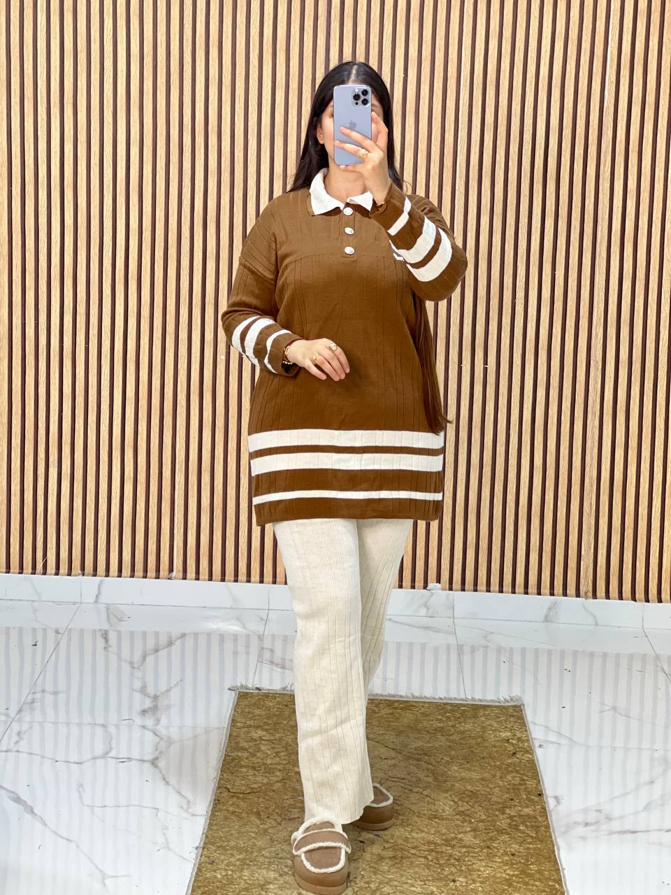 أنصوبل شتوي نسائي فخم وأنيق 💫