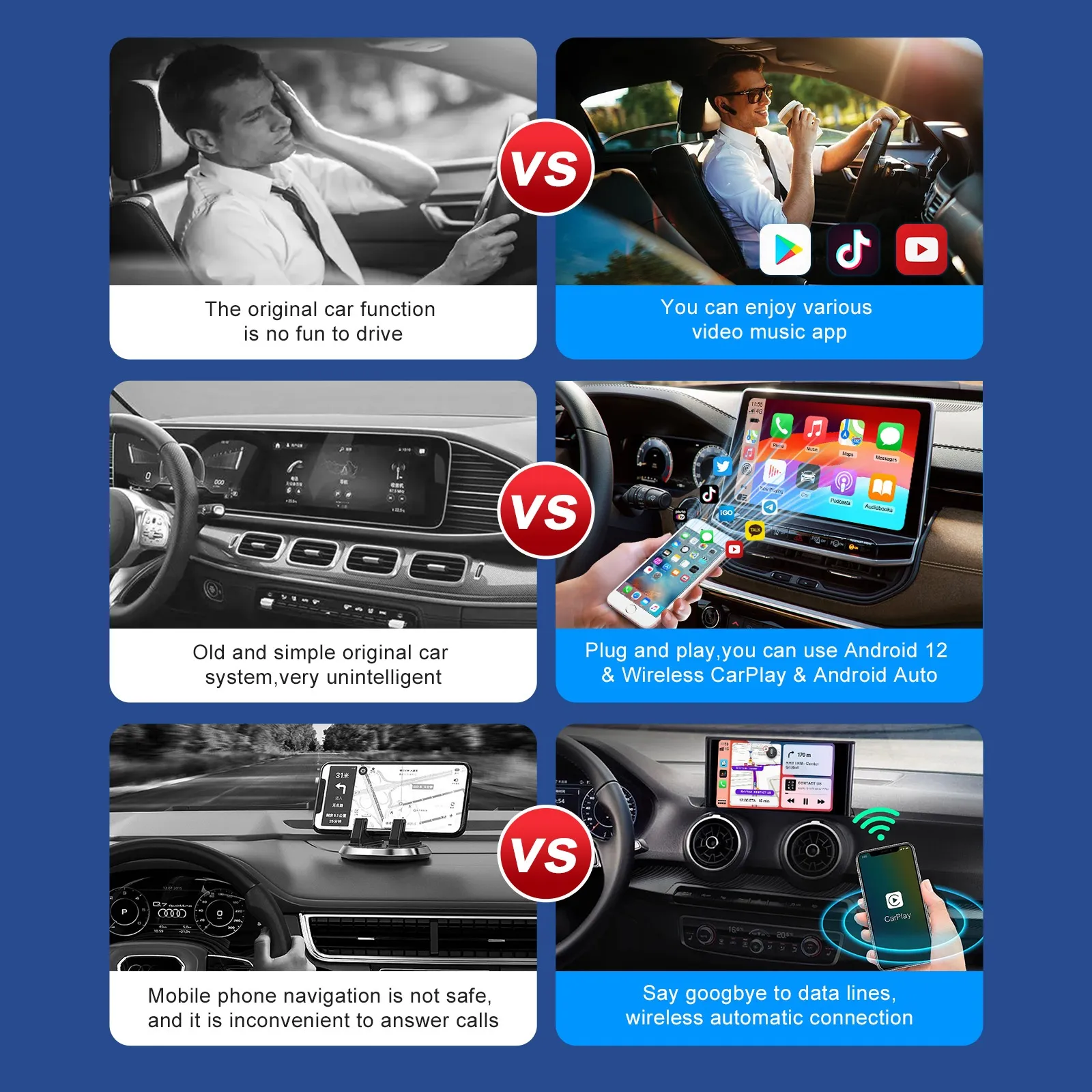 Ultimate 2-in-1 Wireless CarPlay & Android Auto Adapter (2026 Edition)