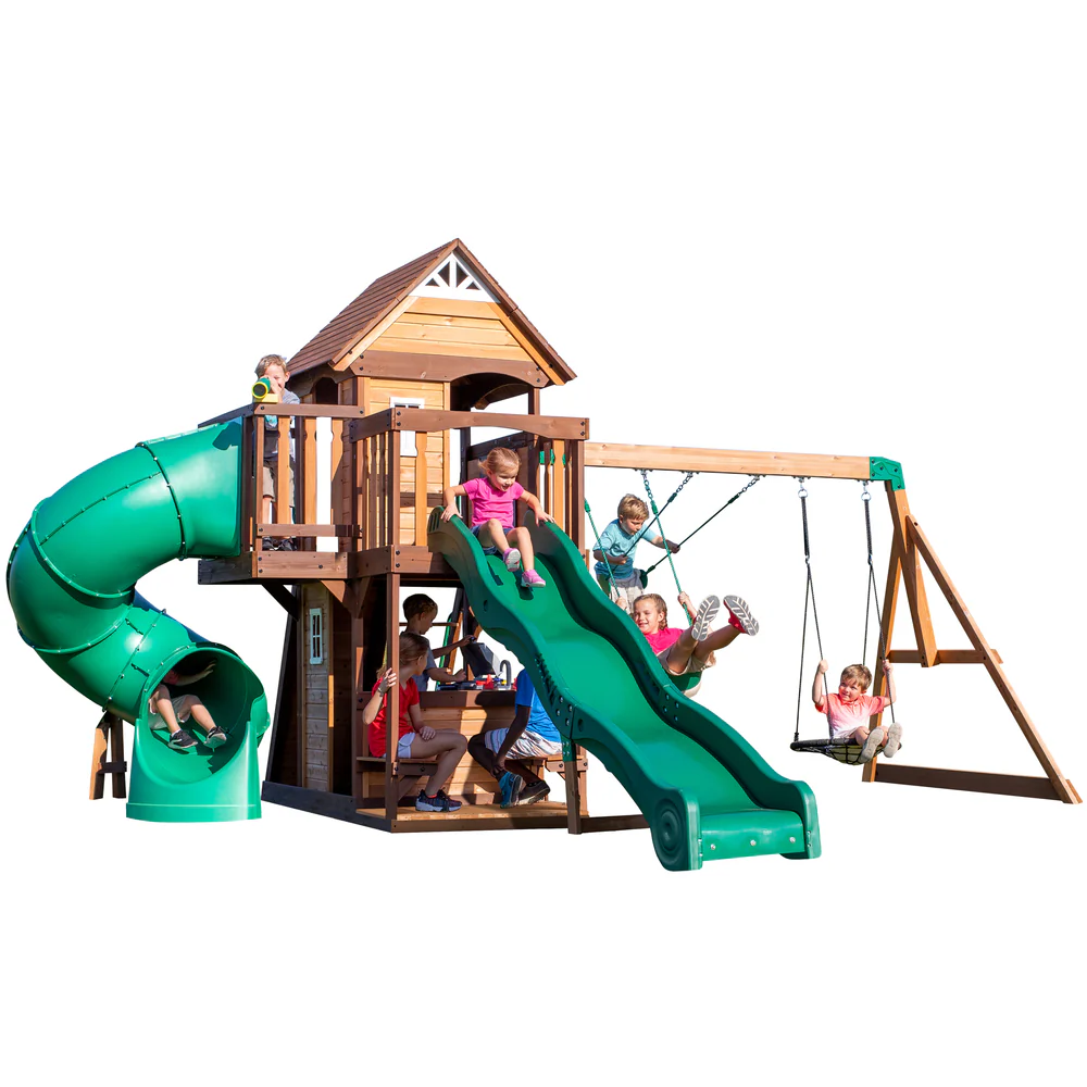 Cedar Cove Swing Set