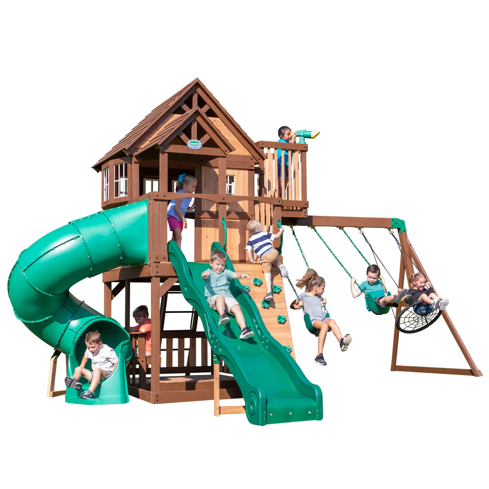 Skyfort II With Spiral Tube Slide