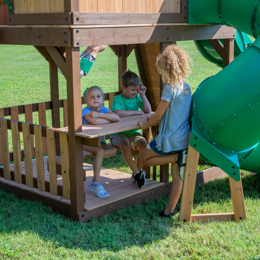 Skyfort II With Spiral Tube Slide