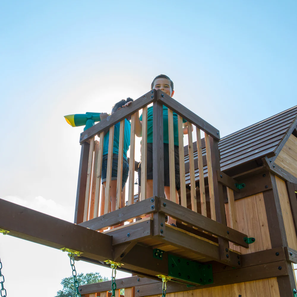 Skyfort II With Spiral Tube Slide