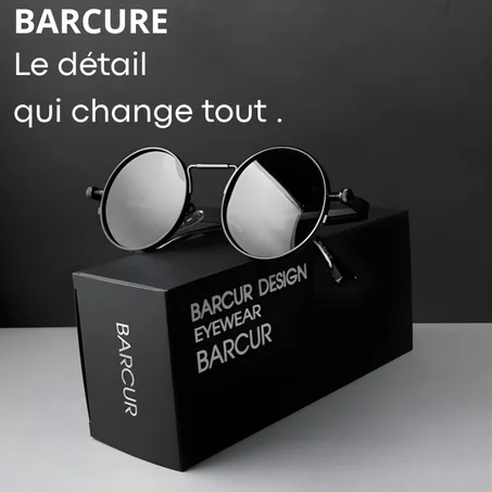 Lunettes de soleil rondes BARCUR , polarisées