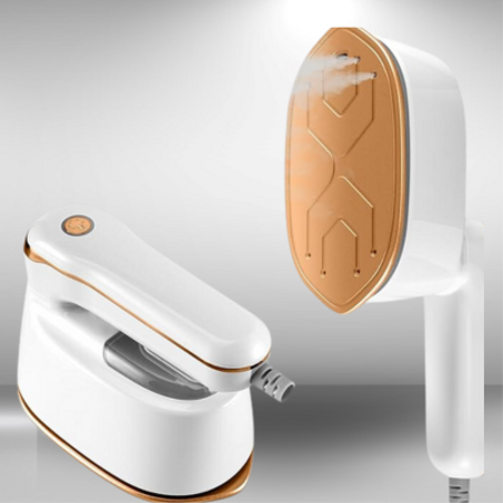 مكواة بخار محمولة بتصميم أنيق وفعّال>