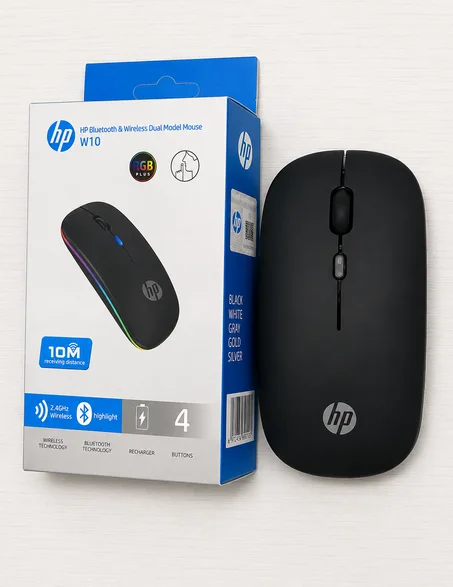 HP W10 Bluetooth & Wireless Dual Mode Mouse