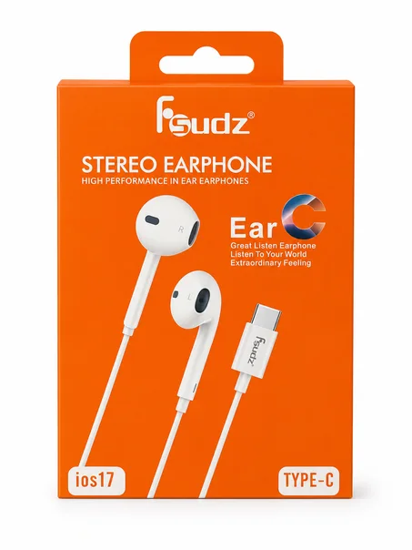 Fsudz Stereo Earphones Type-C