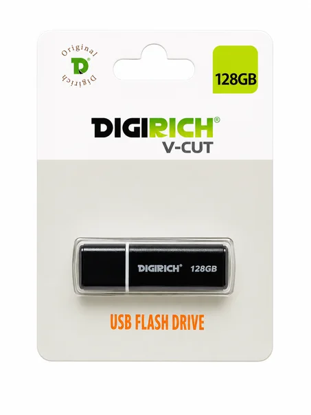 DIGIRICH V-CUT 128gb USB Flash Drive