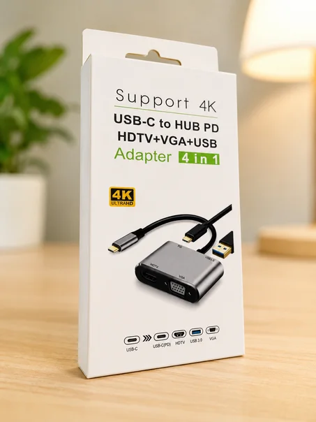 USB-C to 4-in-1 Multiport Adapter