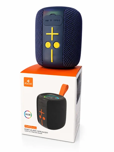 Kisonli Q40 Mini RGB Music Speaker