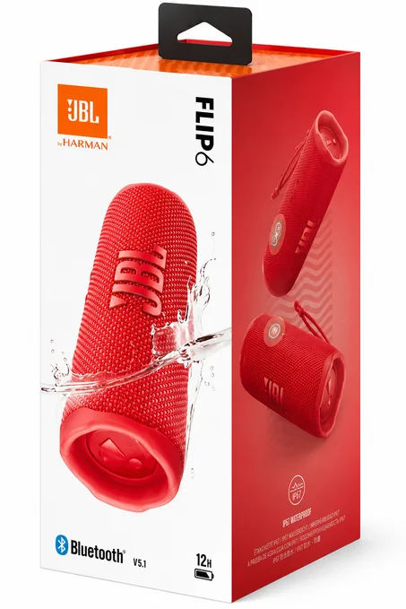 JBL Flip 6 Portable Bluetooth Speaker – Waterproof Bluetooth 5.1