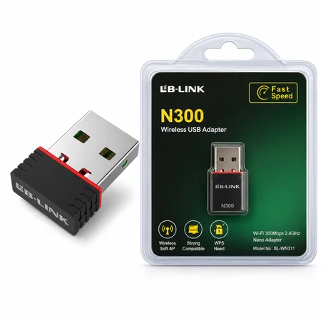 LB-LINK N300 Wireless USB Wi-Fi Adapter (BL-WN311)