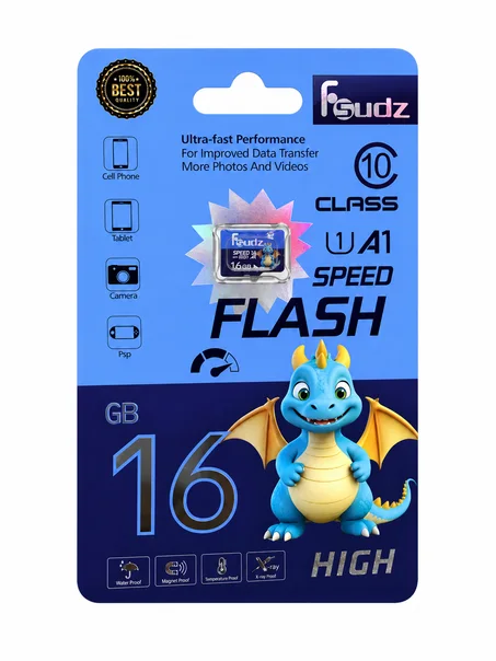 Fsudz 16GB microSDHC Memory Card