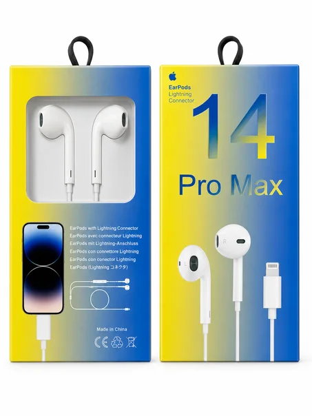 14 Pro Max Lightning EarPods