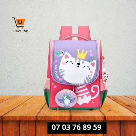 Sac à dos scolaire maternelle et CP pratique coloré et résistant