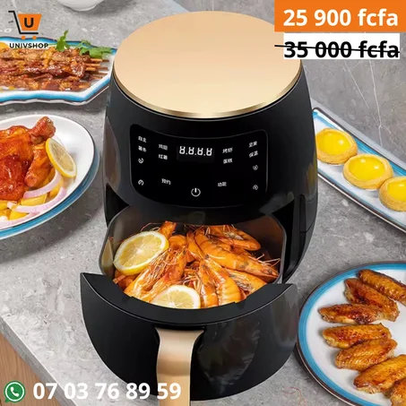 Air fryer, friteuse à air sans huile 6L