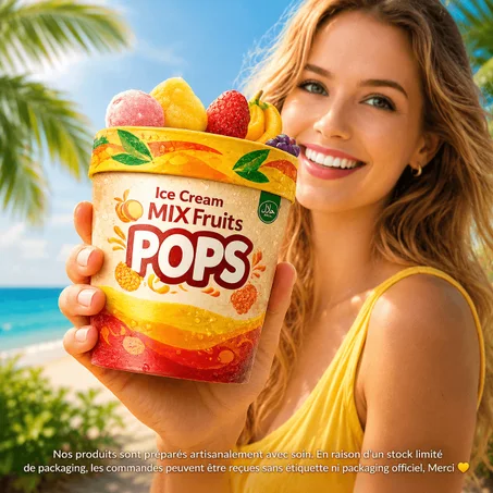Fruit POPs -  🍧 نكهات فريش، طعم يبرد القلب، ولذة لا توصف