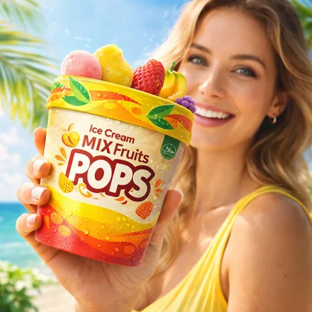Pops fruits -  🍧 نكهات فريش، طعم يبرد القلب، ولذة لا توصف