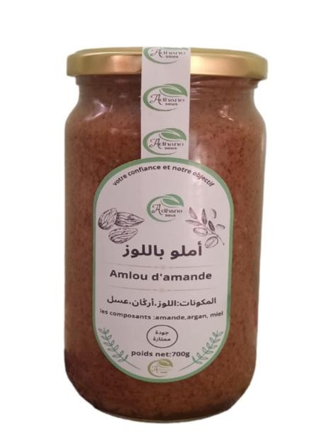 أملو طبيعي باللوز وزيت أركان و العسل