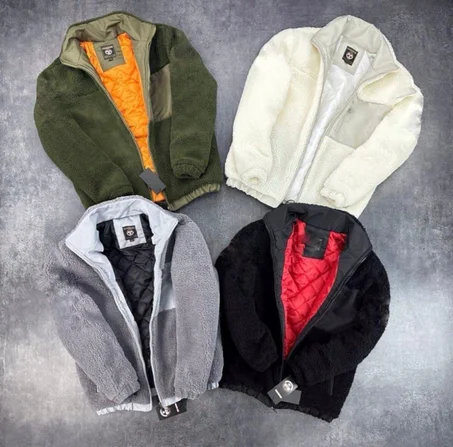 Veste Sherpa Premium – Chaude & Stylée 🔥