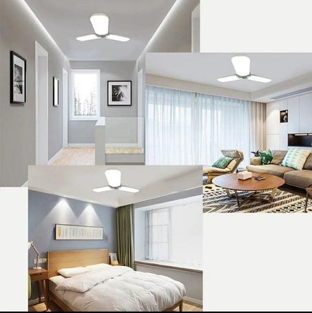 مصباح LED ثلاثي قابل للطي Fan Bladee Led Bulbs