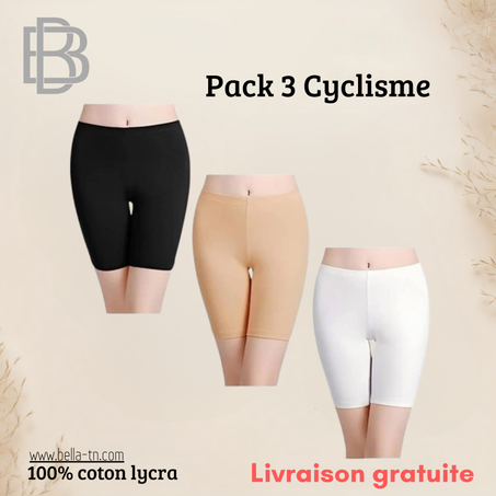 Pack 3 cyclisme