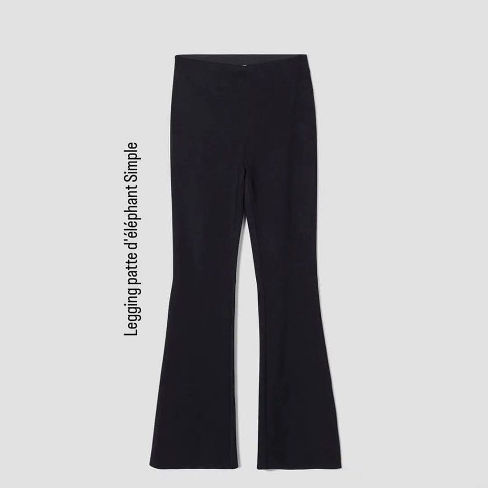 LEGGING Patte éléphant