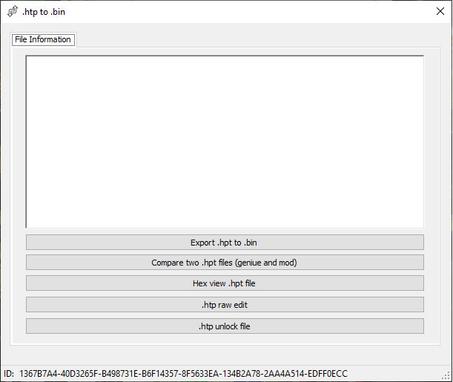 HPT TO BIN CONVERTER FULL SOFTWARE