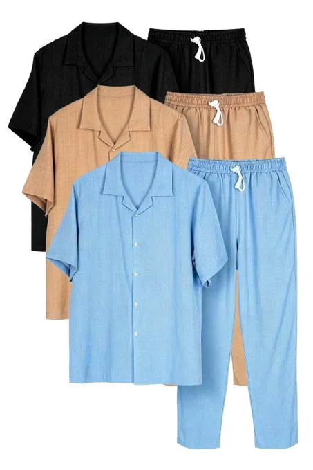 Ensemble Homme Lin Premium