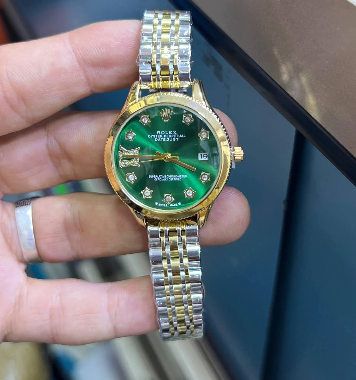 Round Rolex Femme
