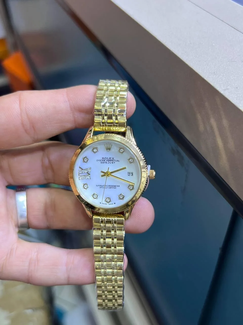 Round Rolex Femme