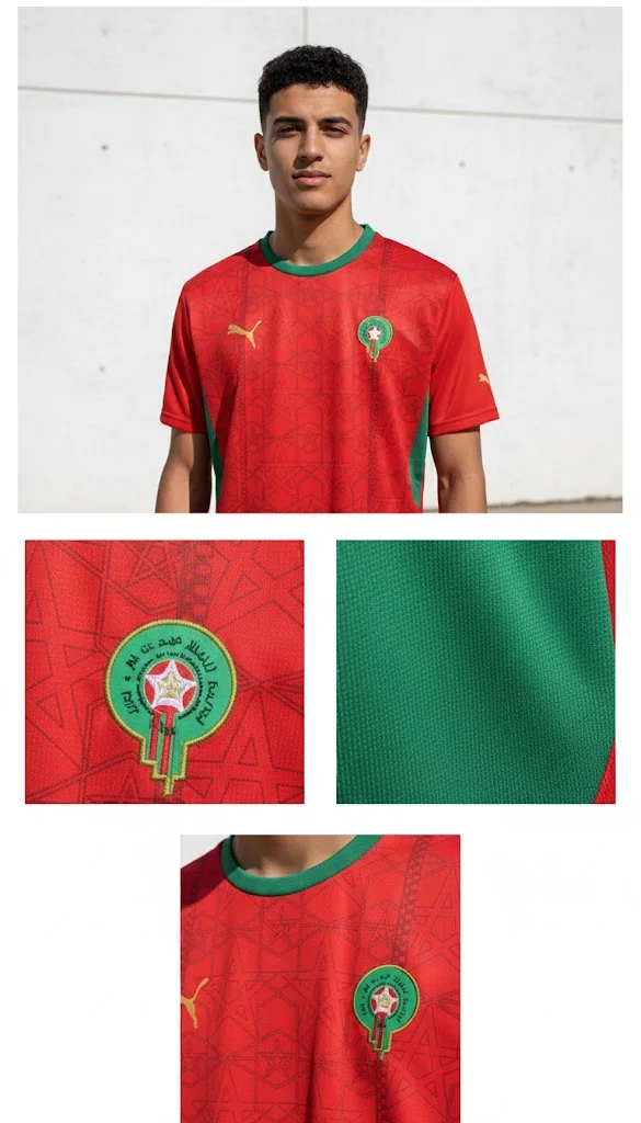 قميص المنتخب المغربي … فخر يُلبس 2025