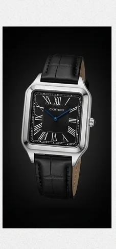 Montre Unisex Carrée Élégante – Bracelet en Cuir, Cadran Romain, Style Luxe