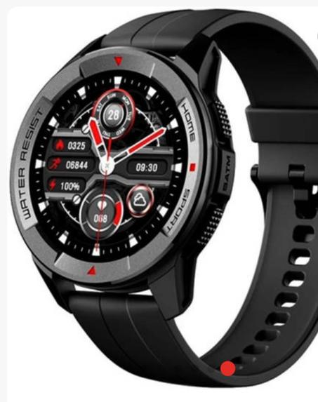 ساعةmibro watch x1 الأصلية من العملاق شاومي أقوى ساعة مقاومة للماء