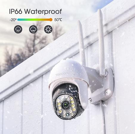 كاميرات خارجية ويفي عالية الدقة 1080p full HD دوران 360 درجة  زوم ×4