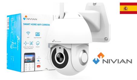 كاميرا خارجية wifi مزودة بتقنية الذكاء الاصطناعي بدقة فائقة الوضوح 2k السعــــــــــر : زوج ملاين و 700