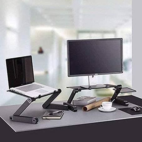 طاولة كمبيوتر محمول قابلة للطي