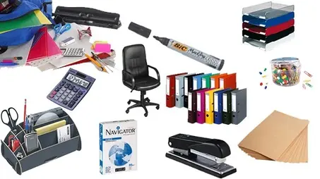 Fournitures de bureau