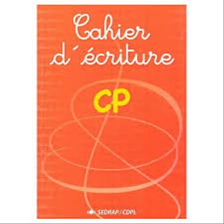 CAHIER D'ECRITURE SEDRAP ref:9782758102526