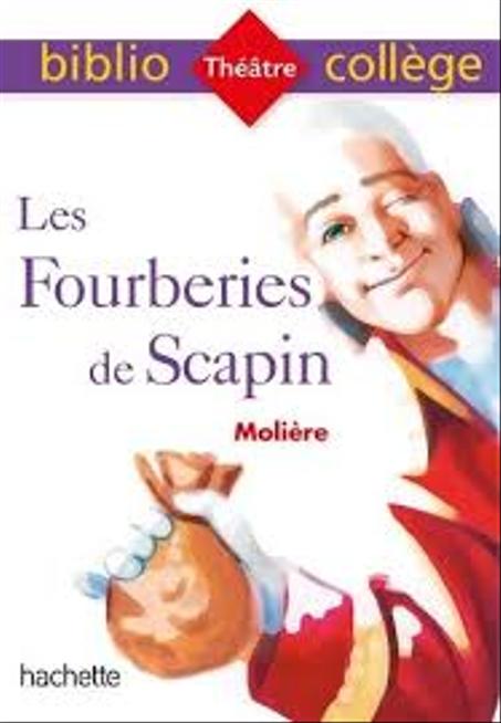 les fourberies de scapin de MOLIERE edition biblio de college hachette ref : 9782013949675