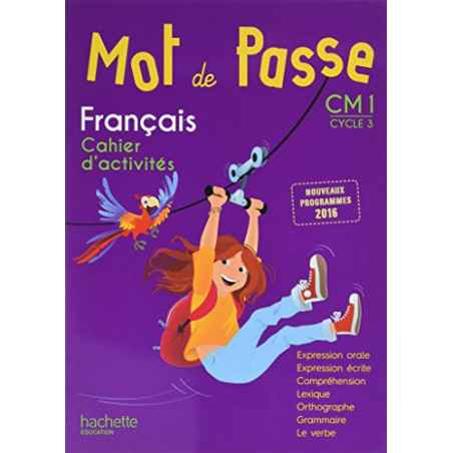 mot de passe cahier d'activites cm1 ref: 9782017009146