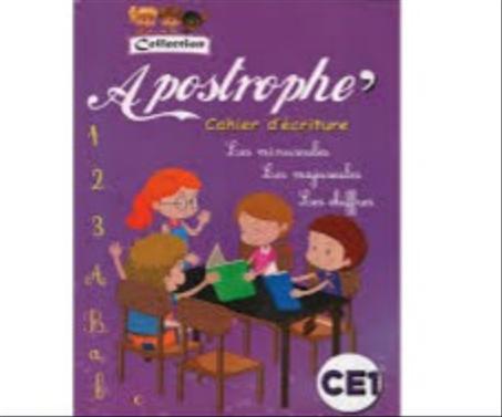 APOSTROPHE ECRITURE CE1 ref: 9789954060643
