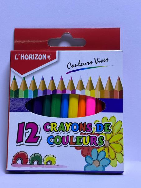 Crayon de couleur l’horizon 1/12 courtes