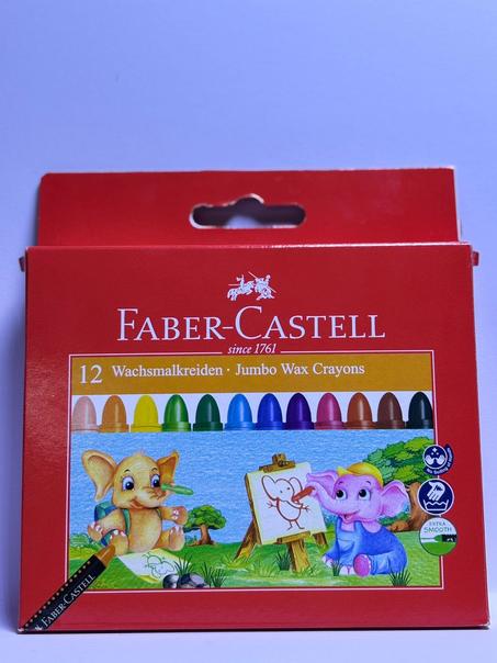 Crayon de couleur en cire 1/12 faber-castell