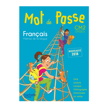 MOT DE PASSE CAHIER d'ACTIVITES CM2 ref: 9782016271643